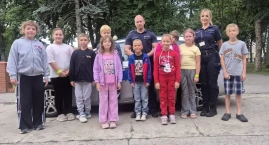 Policjanci edukowali najmłodszych z Bobrownik