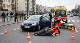 Najechał na mężczyznę. 67-latek zmarł na miejscu