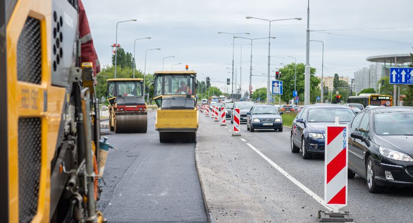 Prace remontowe. Ulica Połczyńska