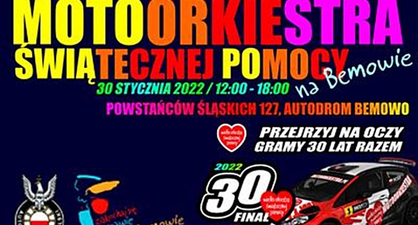 Moto Orkiestra Świątecznej Pomocy na Bemowie!