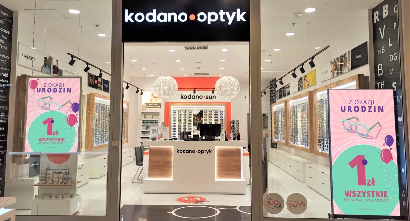 Wszystkie oprawki okularowe za 1zł z okazji urodzin KODANO Optyk!