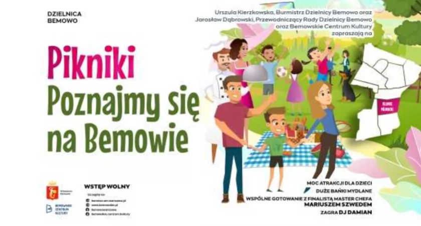 Dziś piknik na Bemowie! Każdy jest mile widziany
