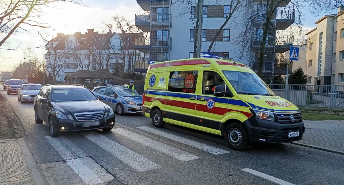 Potrącenie dziecka na pasach
