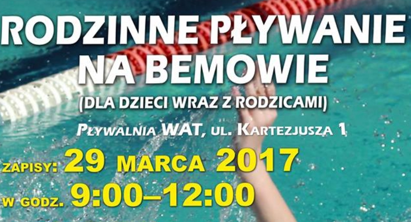 Bezpłatne zajęcia na basenie