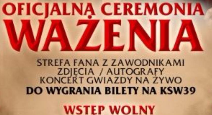 Ceremonia ważenia przed wielką galą na Bemowie!