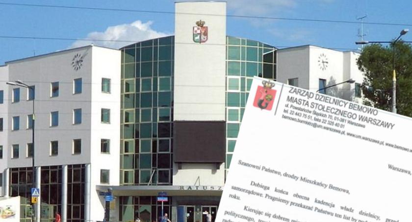 Bemowo finansuje kampanię wyborczą PiS i PO za publiczne pieniądze?