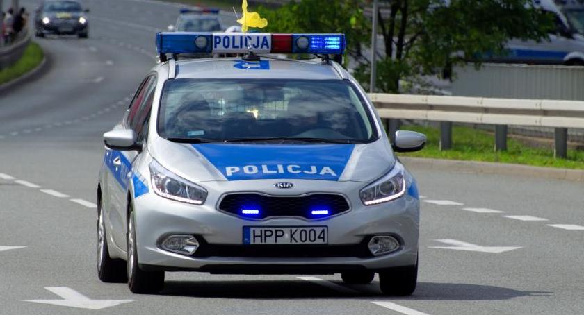 Potrącenie pieszego na Jagiellońskiej