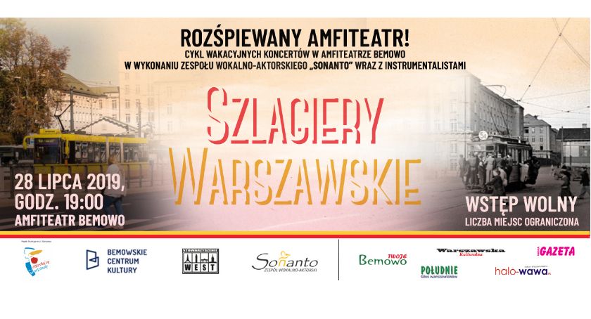 Cykl wakacyjnych koncertów w amfiteatrze Bemowo - wstęp wolny!