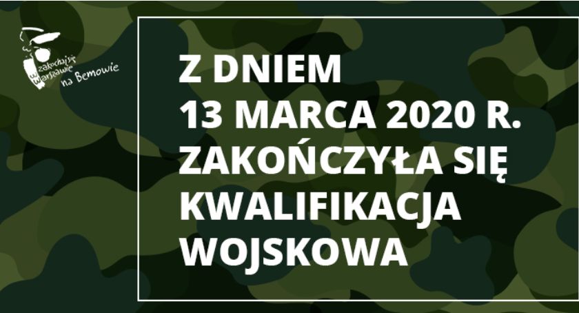 Komisje Wojskowe 2020: ważny komunikat