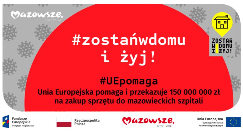 UE I SAMORZĄD MAZOWSZA DOPOSAŻAJĄ MAZOWIECKIE SZPITALE