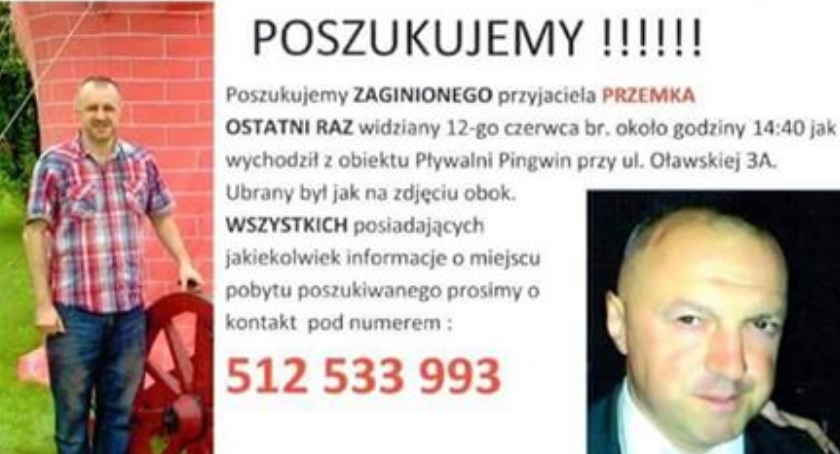 Aktualizacja!!!! Zaginął Przemek Ojrowski z Bemowa