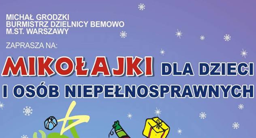 Mikołajki dla dzieci i osób niepełnosprawnych.