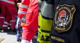 Śmiertelny wypadek na trasie S8 — tir w ogniu, całkowita blokada ruchu