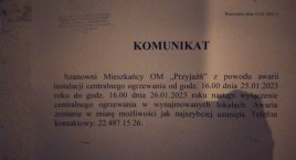 Osiedle Przyjaźń marznie!
