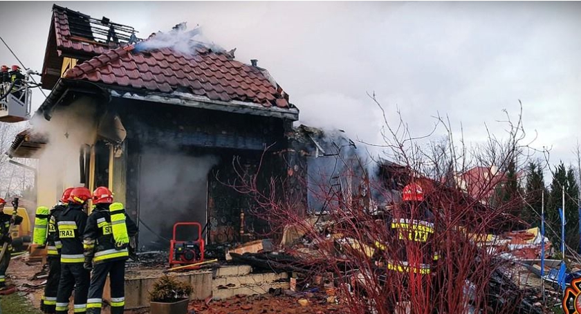 Ogień strawił wszystko. Rodzina z Łomianek potrzebuje pomocy