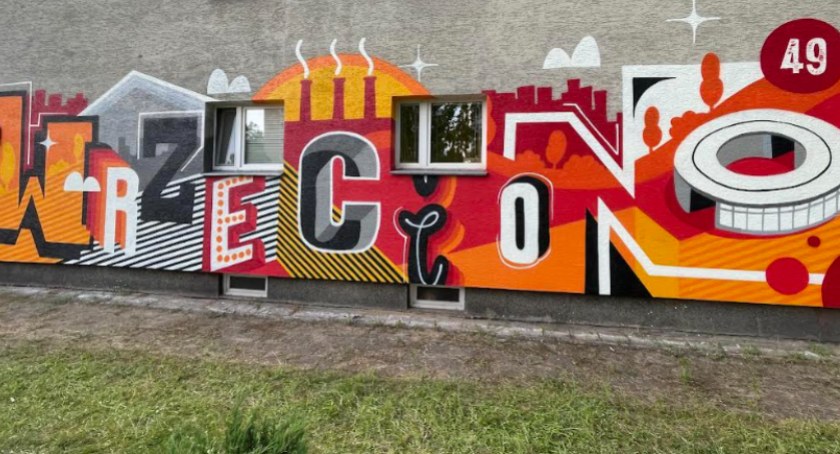 Zakrycie malowidła na Wrzecionie. Zobacz, jaki powstał mural w jego miejsce!