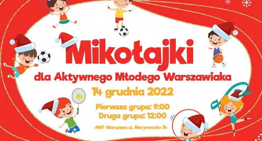 AWF nie tylko dla studentów! Mikołajki Młodego Warszawiaka 