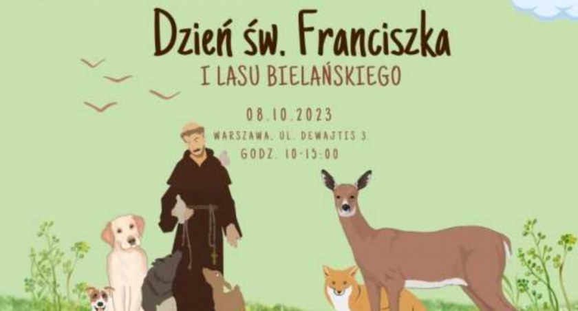 Za niespełna miesiąc Dzień św. Franciszka i Lasu Bielańskiego! [ATRAKCJE]