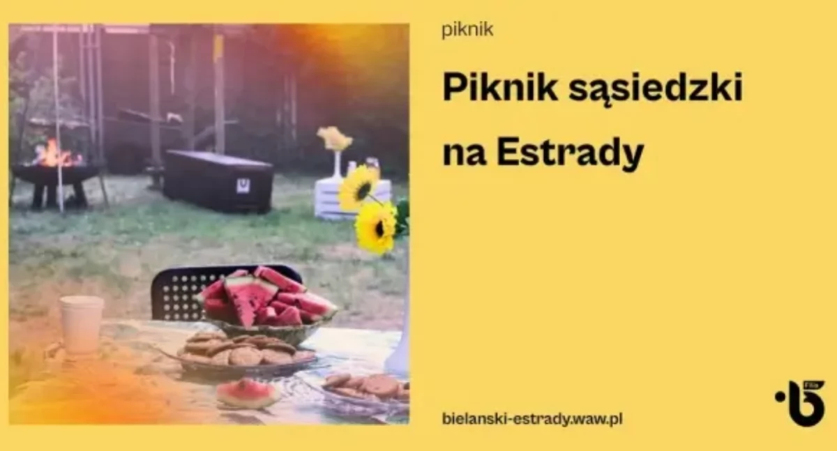 Piknik sąsiedzki na Bielanach. Będzie się działo