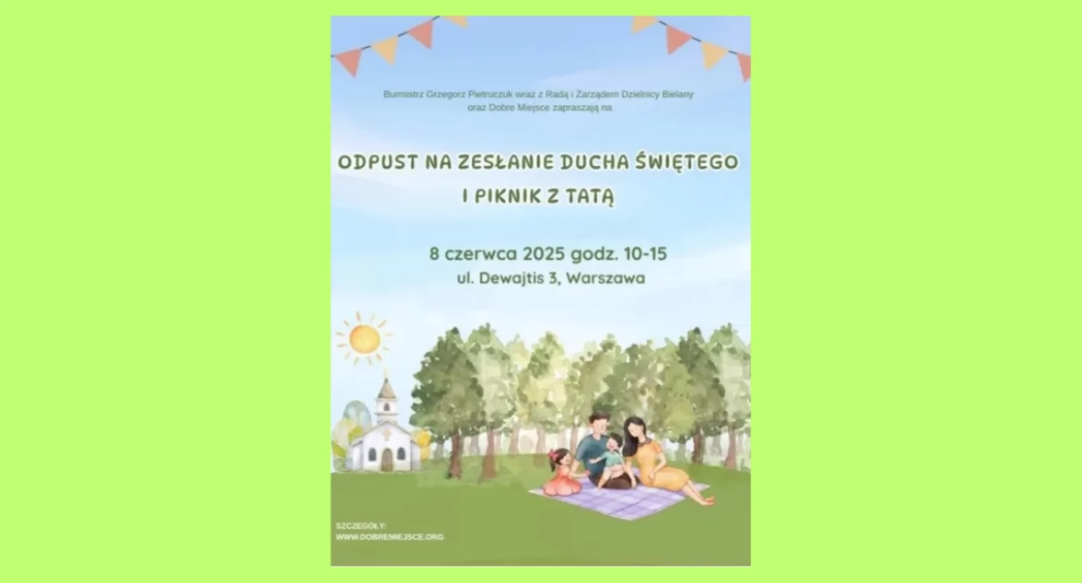 Zielone Świątki i Piknik z Tatą 2025 na Bielanach