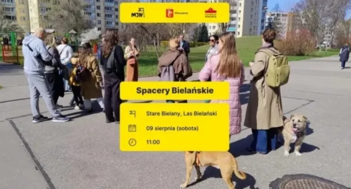 Spacery na Bielanach. W sam raz na lato!