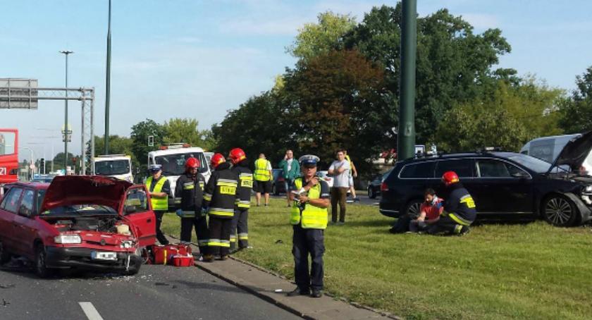 Wypadek na Pułkowej. Straż publikuje zdjęcia