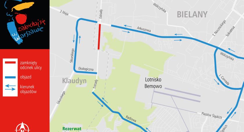 W weekend remont Estrady. Zobaczcie z jakimi objazdami musimy się liczyć