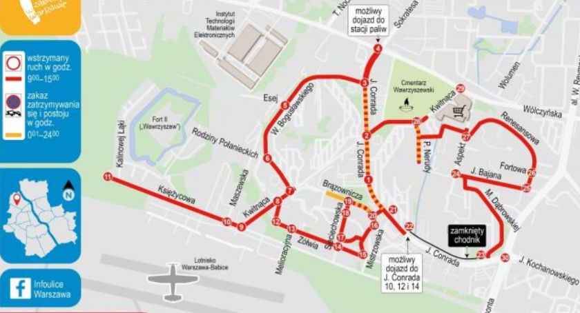 Zmiany organizacji ruchu związane z 37. Biegiem Chomiczówki - 15. Biegiem o Puchar Bielan