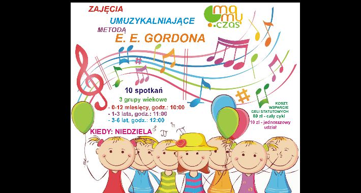Zajęcia umuzykalniające metodą E.E.Gordona