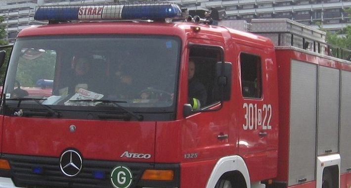 Pożar w hucie