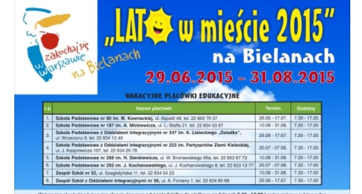 Lato w Mieście 2015