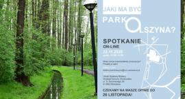 Jaki ma być Park Olszyna? - Masz pomysł? Weź udział w spotkaniu on-line!