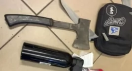 Najpierw krzyczał, potem atakował. Akcja na Bielanach