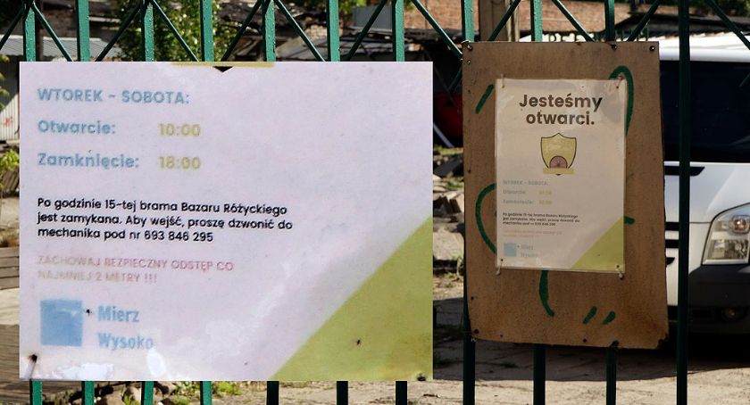 Bazar Różyckiego. Otwarci zamknięci?  