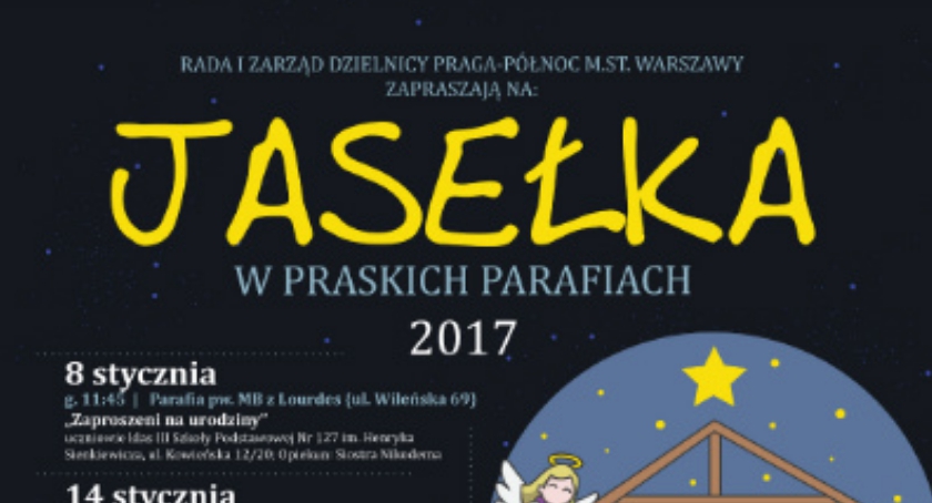 JASEŁKA w PRASKICH PARAFIACH - Zapraszamy! 