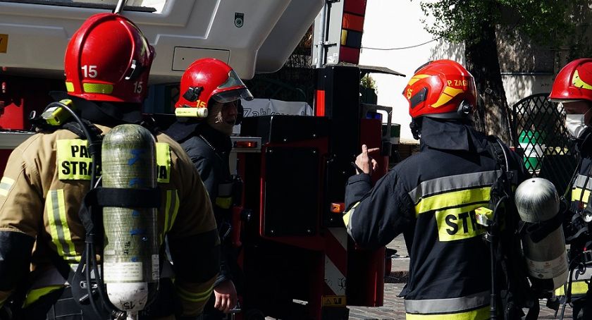Pożar na Stalowej 41