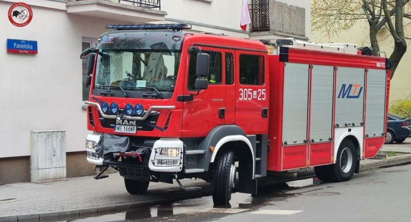 Pożar przy Panieńskiej?