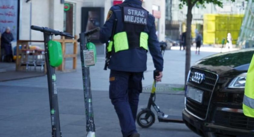 Straż Miejska i hulajnogi