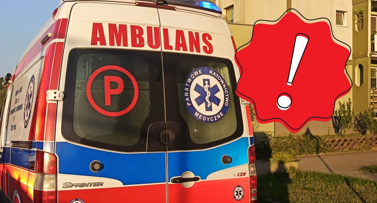 Dramatyczne sceny na Pradze-Północ. Mężczyzna wypadł z 6. piętra 