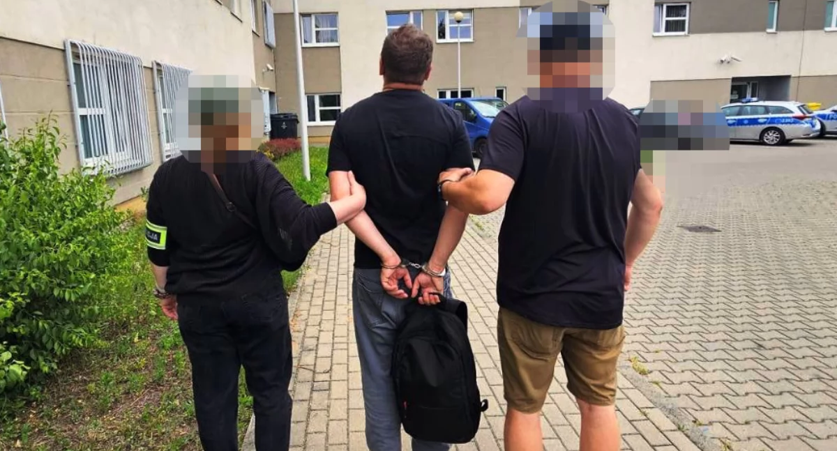 Zatrzymanie dilera przy ul. Brzeskiej. Na nim się nie skończyło 