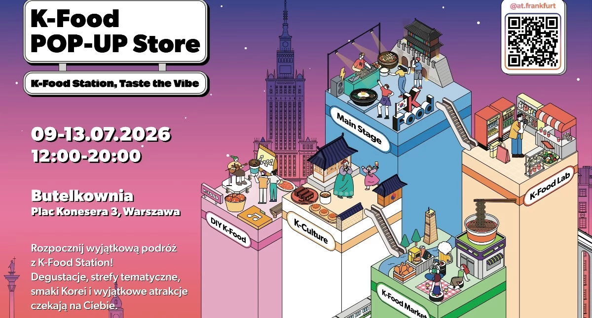 Koreańska kultura opanuje Pragę-Północ. Już w tym tygodniu bezpłatne K-Food Station na Placu Konesera