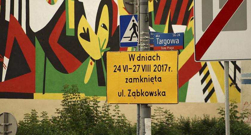 Zamknięta Ząbkowska do końca wakacji!