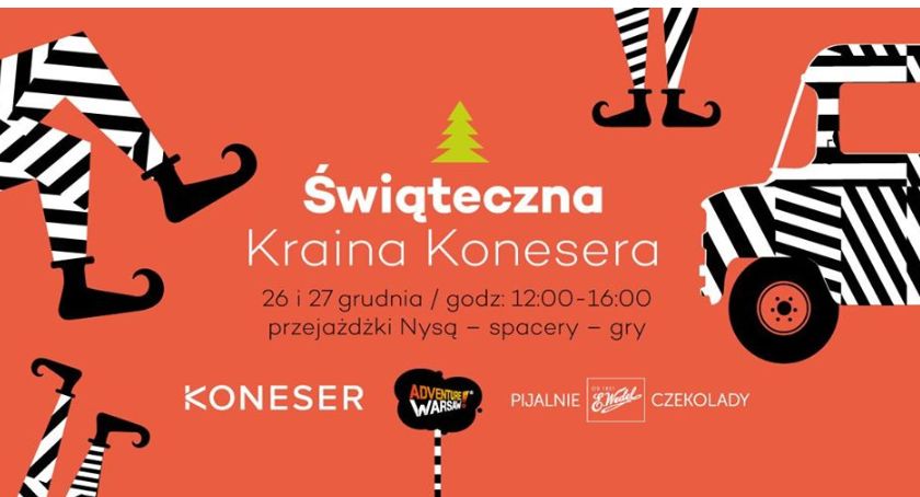 Świąteczna Kraina Konesera zaprasza na przejażdżkę Nyską