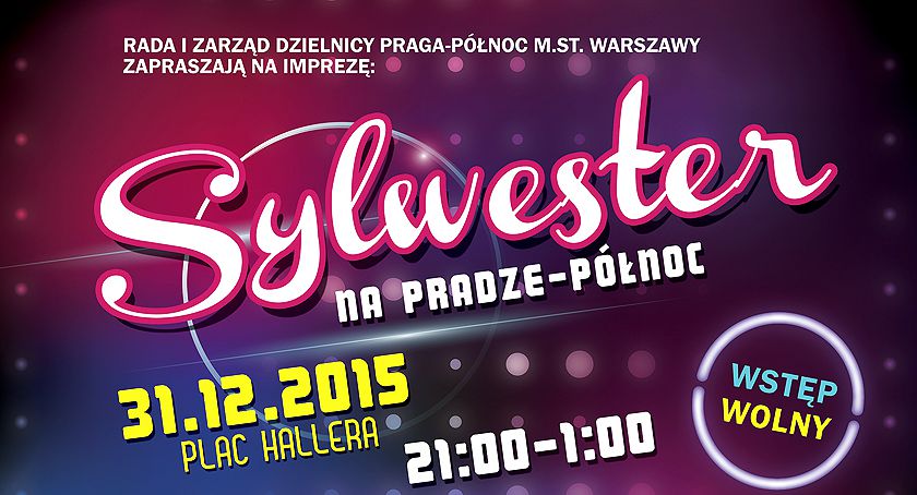 Sylwester na Placu Hallera- Zapraszamy !!!  