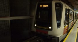 Skrócona trasa drugiej linii metra. Pociągi pojadą tylko do Dworca Wileńskiego