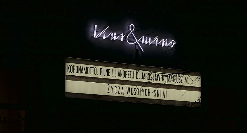 Życzenia z ulicy Władysława Andersa
