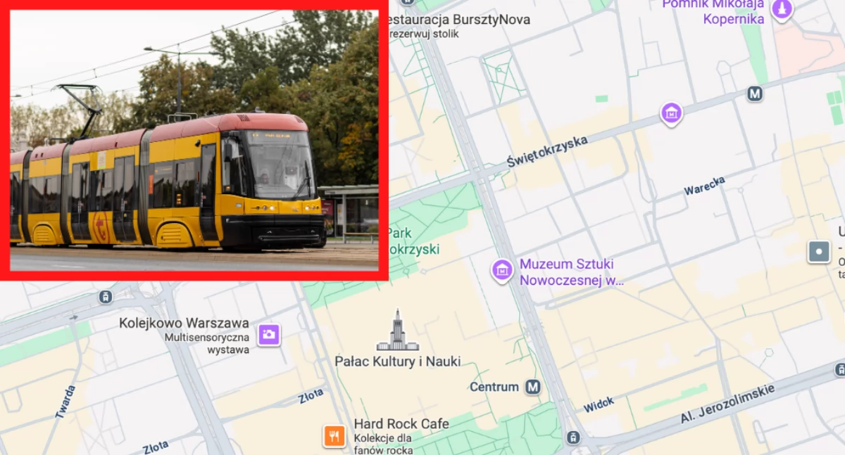 Tramwaje wracają na Marszałkowską - zielone torowisko w sercu Śródmieścia