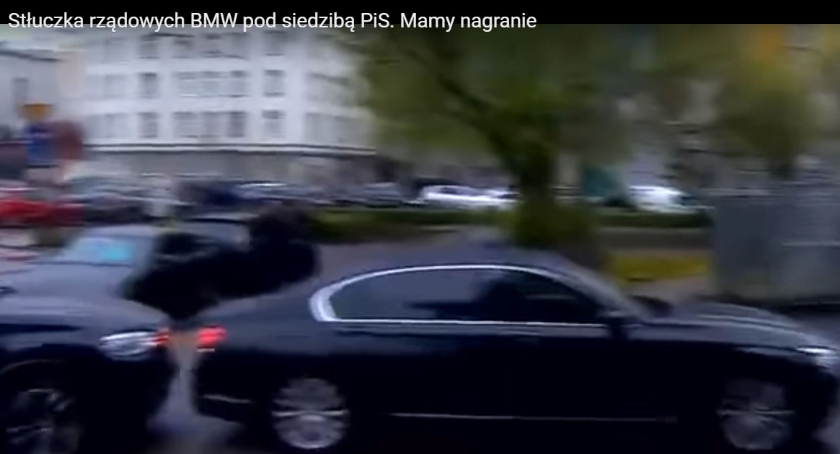 Stłuczka na Nowogrodzkiej