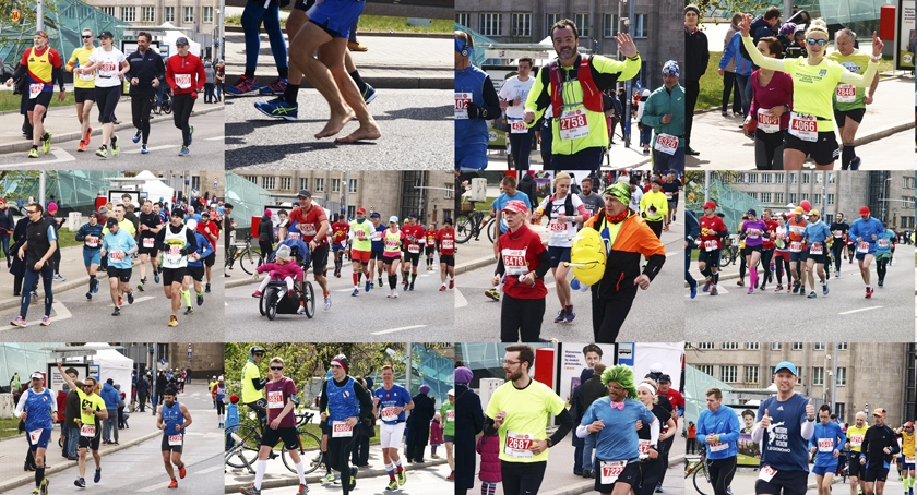 PIĄTA EDYCJA ORLEN WARSAW MARATHON  ROZGRZAŁA SERCA BIEGACZY I KIBICÓW