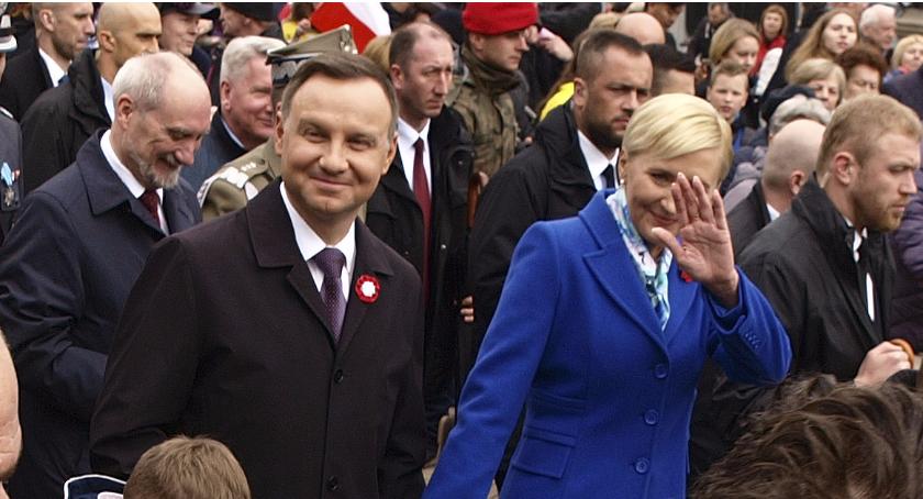 Spacer z Prezydentem